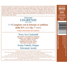 Ensemble Zenit - Compiete Op. 7 / Prayers At the End of the Day