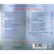 Bartoccini, Marius - Dusek: Complete Music For Fortepiano