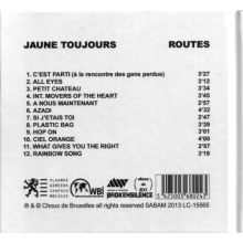 Jaune Toujours - Routes