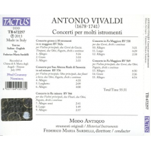 Vivaldi, A. - Concerti Per Molti Istromenti