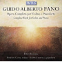 Fano, G.A. - Complete Works For Violin & Piano