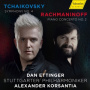Ettinger, Dan / Alexander Korsanti / Stuttgarter Philharmoniker - Tchaikovsky/Rachmaninov: Symphony No.4/Piano Concerto 2
