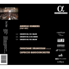 Siranossian, Chouchane - Romberg: Violin Concertos