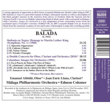 Balada, L. - Sinfonia En Negro:Homage To Martin Luther King