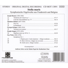 Bonnet/Dubois - Stella Maris:Symphonic Organ Works