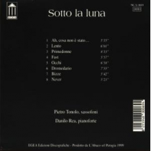 Tonolo, Pietro - Sotto La Luna