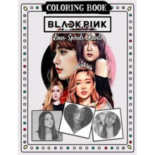 Blackpink - Blackpink Lines Spirals Hearts Coloring Book
