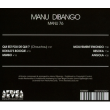 Dibango, Manu - Manu 76