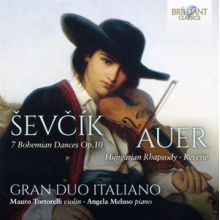 Gran Duo Italiano - Sev?Ik: 7 Bohemian Dances Op.10, Auer: Hungarian R