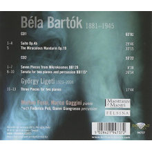 Bartok, B. - Complete Music For 2 Pianos