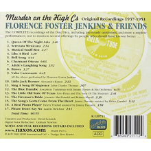 Foster Jenkins, Florence - Murder On the High C's