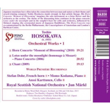 Hosokawa, T. - Orchestral Works 1