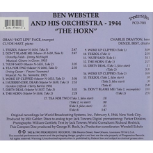 Webster, Ben - Horn