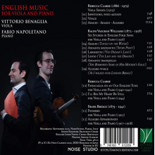 Bengalia, Vittorio & Fabio Napoletano - English Music For Viola and Piano