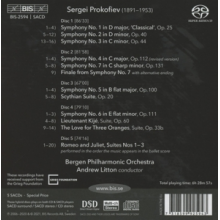 Bergen Philharmonic Orchestra / Andrew Litton - Prokofiev: the Symphonies