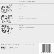 Choir & Orchestra of the J.S. Bach Foundation - Bach Kantaten No.36