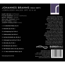 Bevan, Mary / Fleur Barron - Brahms Liebeslieder-Walzer Opp. 52