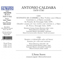 Caldara, A. - Chamber Sonatas Op.Ii