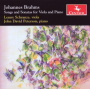 Schranze/Peterson - Songs and Sonatas For Viola and Piano