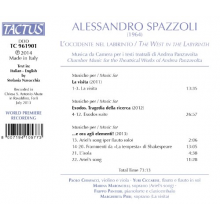 Spazzoli, A. - West In the Labyrinth