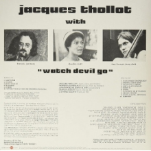 Thollot, Jacques - Watch Devil Go