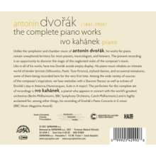 Kahanek, Ivo - Dvorak: the Complete Piano Works
