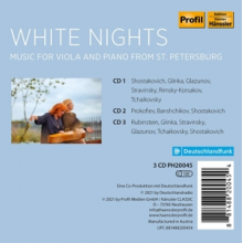 Masurenko, Tatjana - White Nights: Viola Music From St. Petersburg