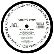 Lynn, Cheryl - You Saved My Day / Got To Be Real