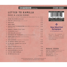 Mosaic Voices - Letter To Kamilla Music In Jewish Memory