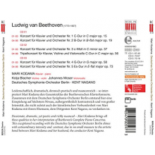 Beethoven, Ludwig Van - Piano Concertos/Triple Concerto