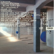 Dalton, Cliff - Blue City Ep (W/ Legowelt & Rude 66 Remixes)
