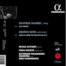 Altstaedt, Nicolas - Salonen: Cello Concerto & Ravel: Sonata For Violin and