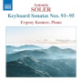 Konnov, Evgeny - Soler: Keyboard Sonatas Nos. 93-95