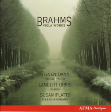Brahms, Johannes - Viola Works