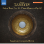 Spectrum Concerts Berlin - Sergei Taneyev: String Trio Op.31/Piano Quartet Op.20