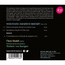 Haskil, Clara - Mozart: Piano Concerto No. 20, Symphony No. 39 & 9 Vari