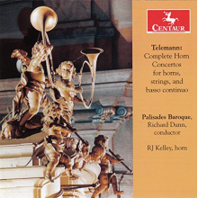 Telemann, G.P. - Complete Horn Concertos, For Horns, Strings & Basso Continuo