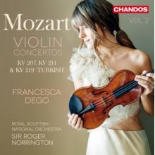 Dego, Francesca - Mozart Violin Concertos Vol. 2