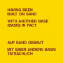 Landry, Dickie & Lawrence Weiner - Having Been Built On Sand