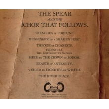 House of Atreus - Spear & the Ichor That Follows