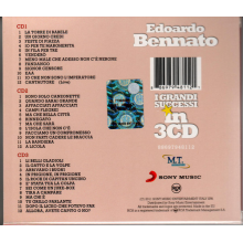 Bennato, Edoardo - I Grandi Successi In 3 CD