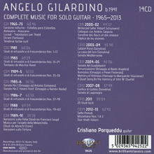 Gilardino, A. - Complete Music For Solo Guitar 1965-2013