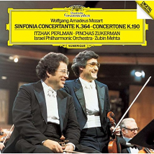 Perlman, Itzhak - Mozart: Sinfonia Concertante K.364 / Concertone K.190