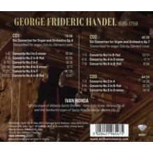 Ronda, Ivan - Handel Organ Concertos Op.4 & Op.7 Transcribed For Organ Solo By Clement Loret