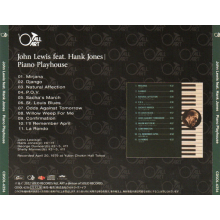 Lewis, John & Hank Jones - Piano Play House