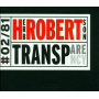 Robertson, Herb - Transparency