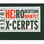 Robertson, Herb -Quintet- - X-Cerpts