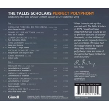 Tallis Scholars - Perfect Polyphony