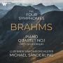 Sanderling, Michael / Luzerner Sinfonieorchester - Brahms: the Four Symphonies / Piano Quartet No. 1