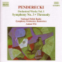 Penderecki, K. - Orchestral Works Vol.1: Symphony No.3/Threnody